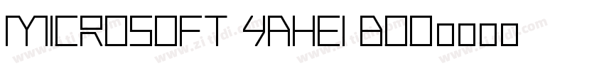 Microsoft YaHei Boo字体转换 Microsoft YaHei Boo字体转换
